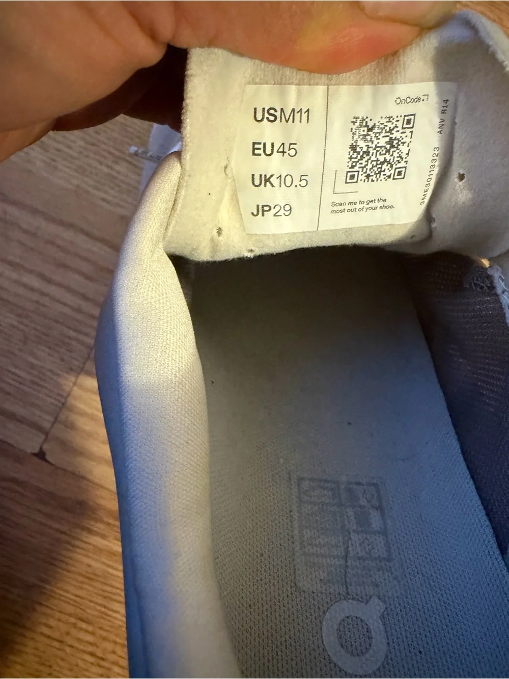 On Running Cloudvista 2 Men's Sneaker — cream/Desert Sz 11 - Picture 5 of 7